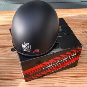 BFR half polo style motorcycle helmet